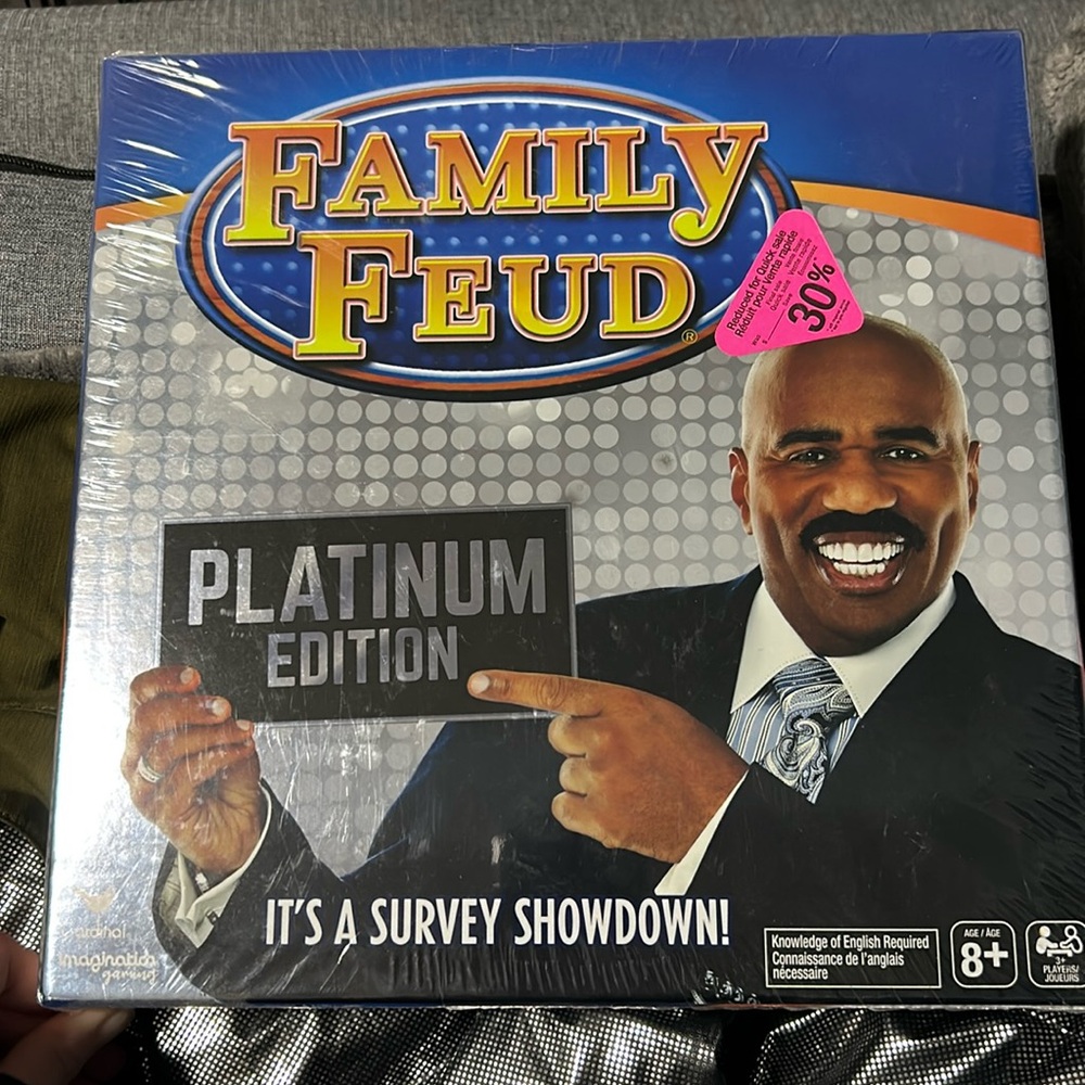 Family Feud Platinum Edition Board Game